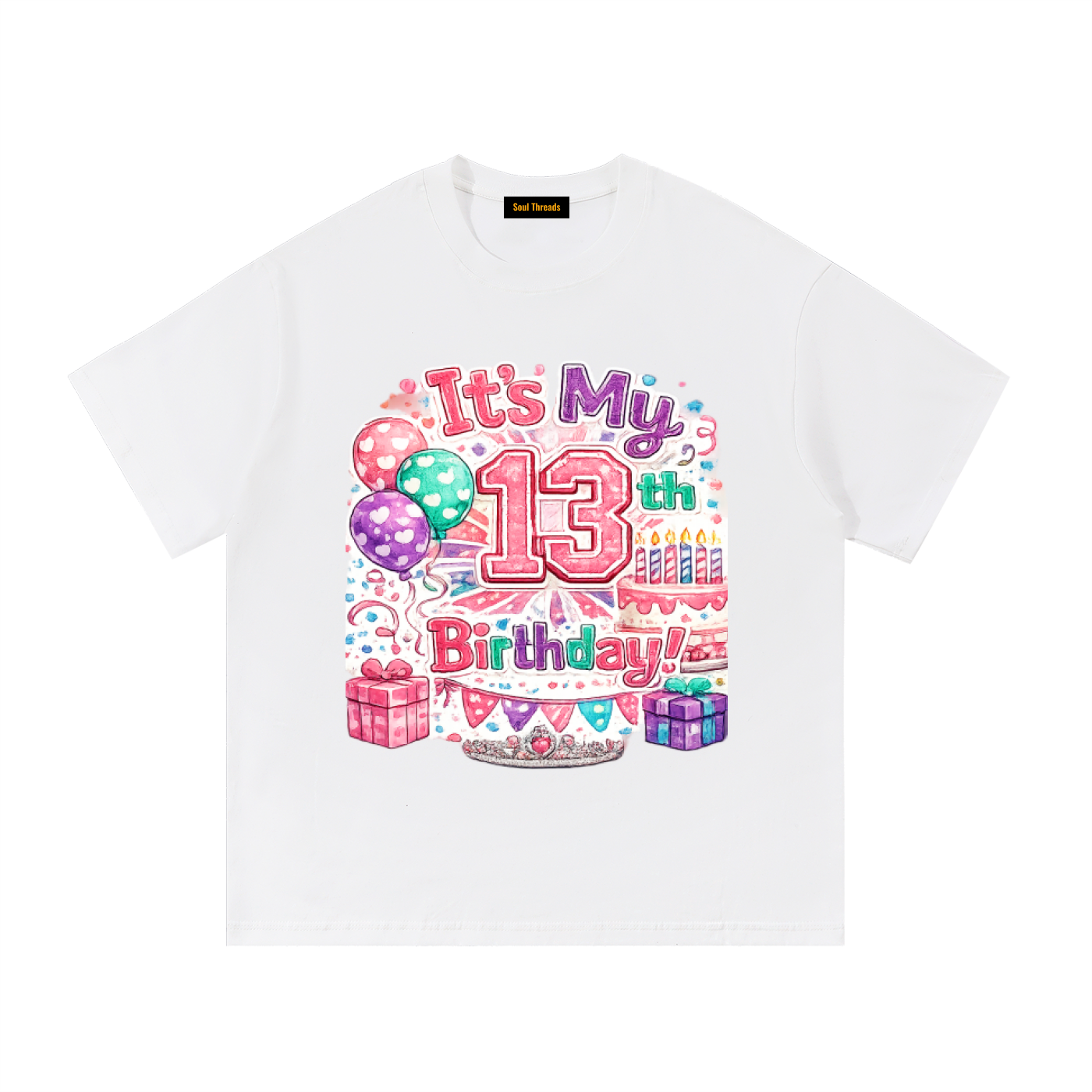 Young Womens 13th Birthday T-Shirt