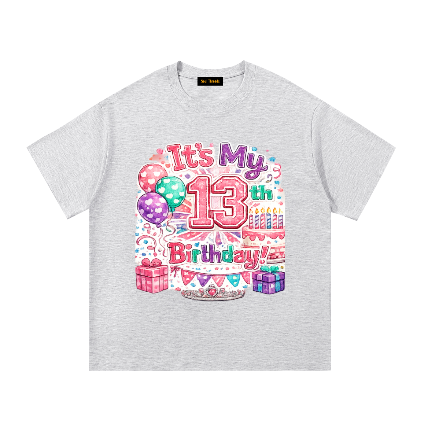 Young Womens 13th Birthday T-Shirt