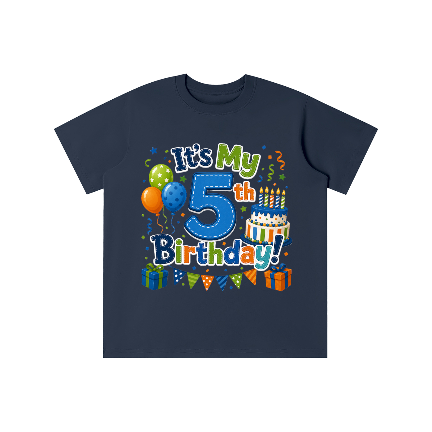 Boys 5th Birthday T-shirt