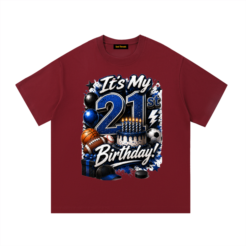 Young Mens 21st Birthday T-Shirt