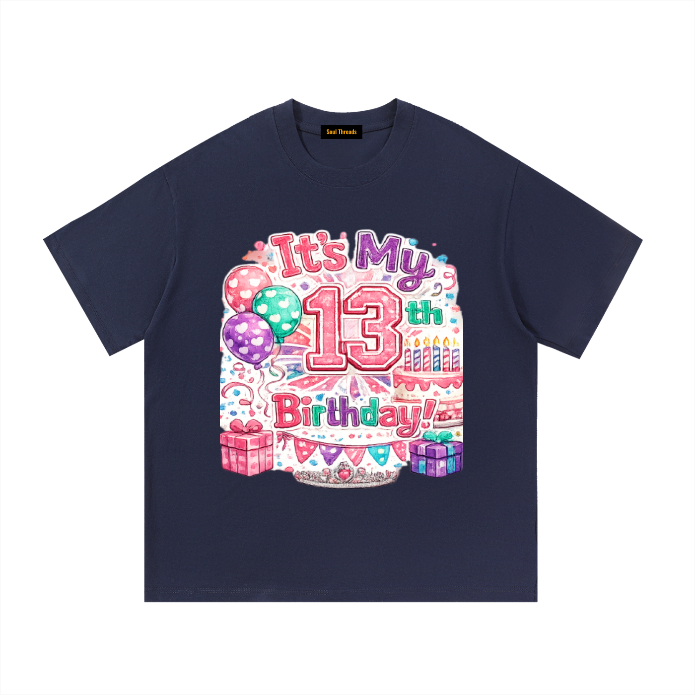 Young Womens 13th Birthday T-Shirt
