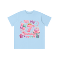Girls 7th Birthday T-shirt