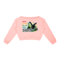 Sudadera de baile con hombros descubiertos para mujer