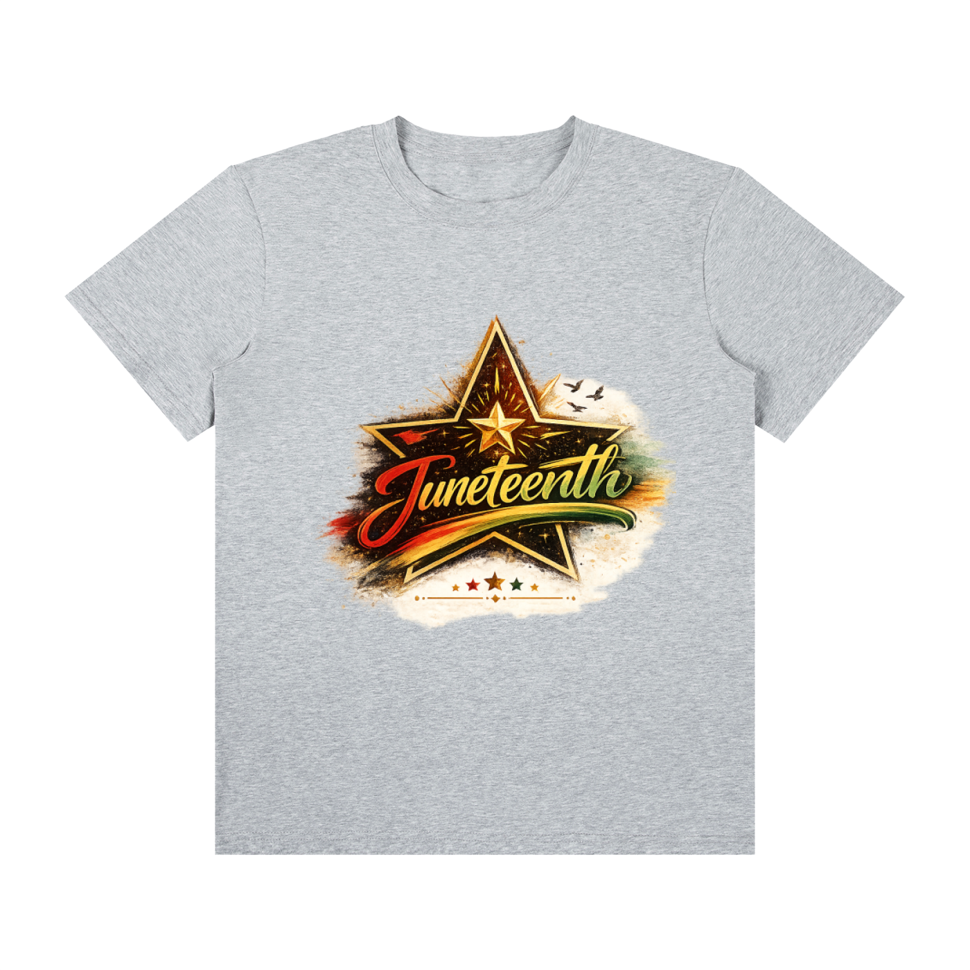 Crew Neck Juneteenth T-Shirt