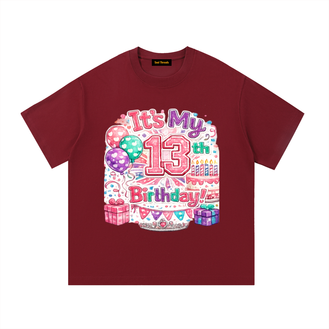 Young Womens 13th Birthday T-Shirt