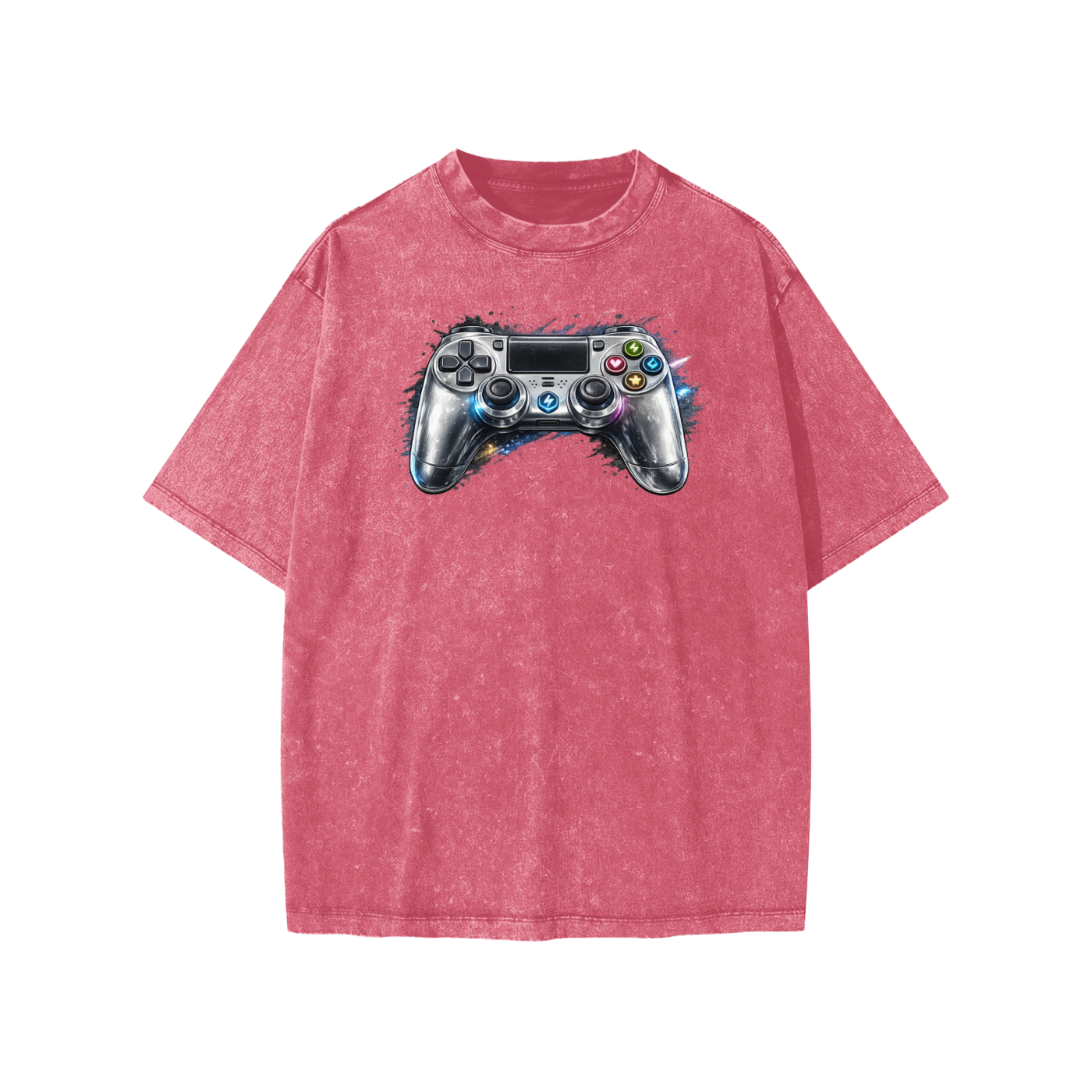 Washed Kids'  Gaming T-Shirt
