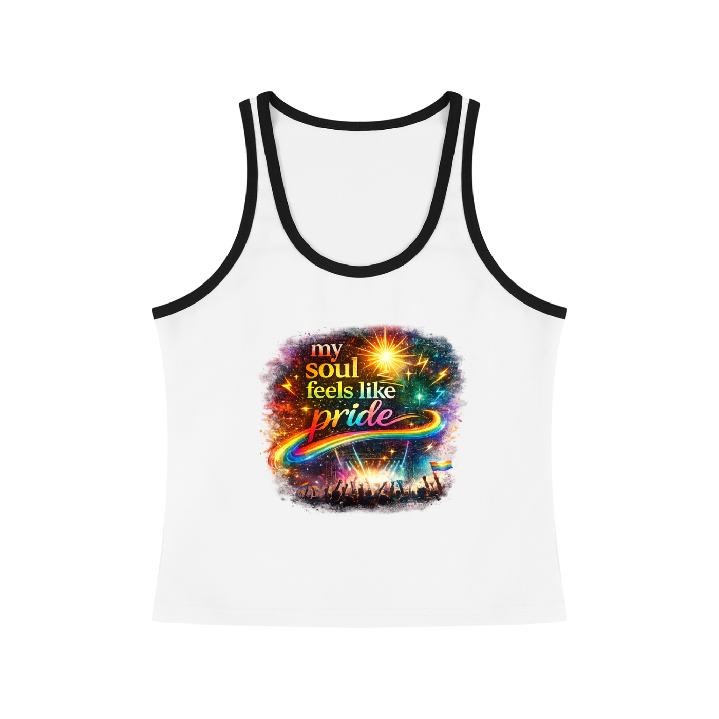 Women's Pride Cropped Tank Top