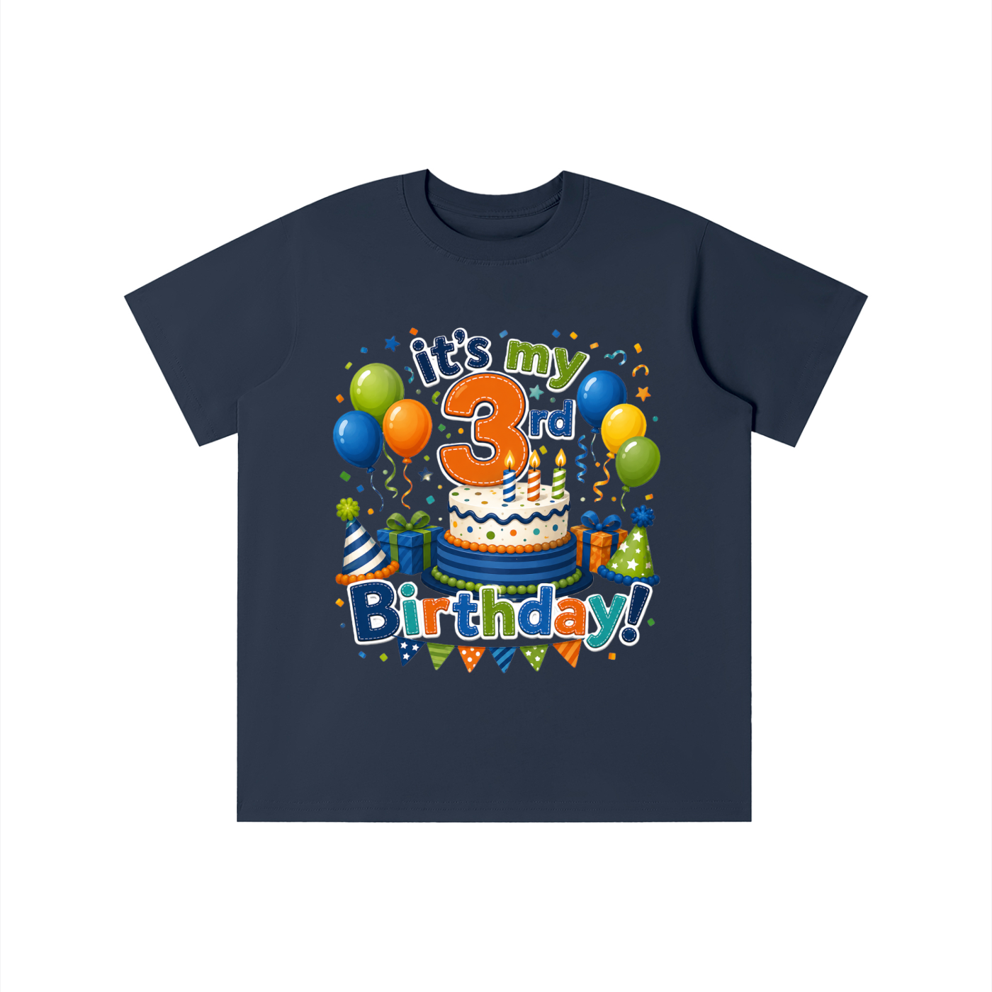 Boys 3rd Birthday T-shirt