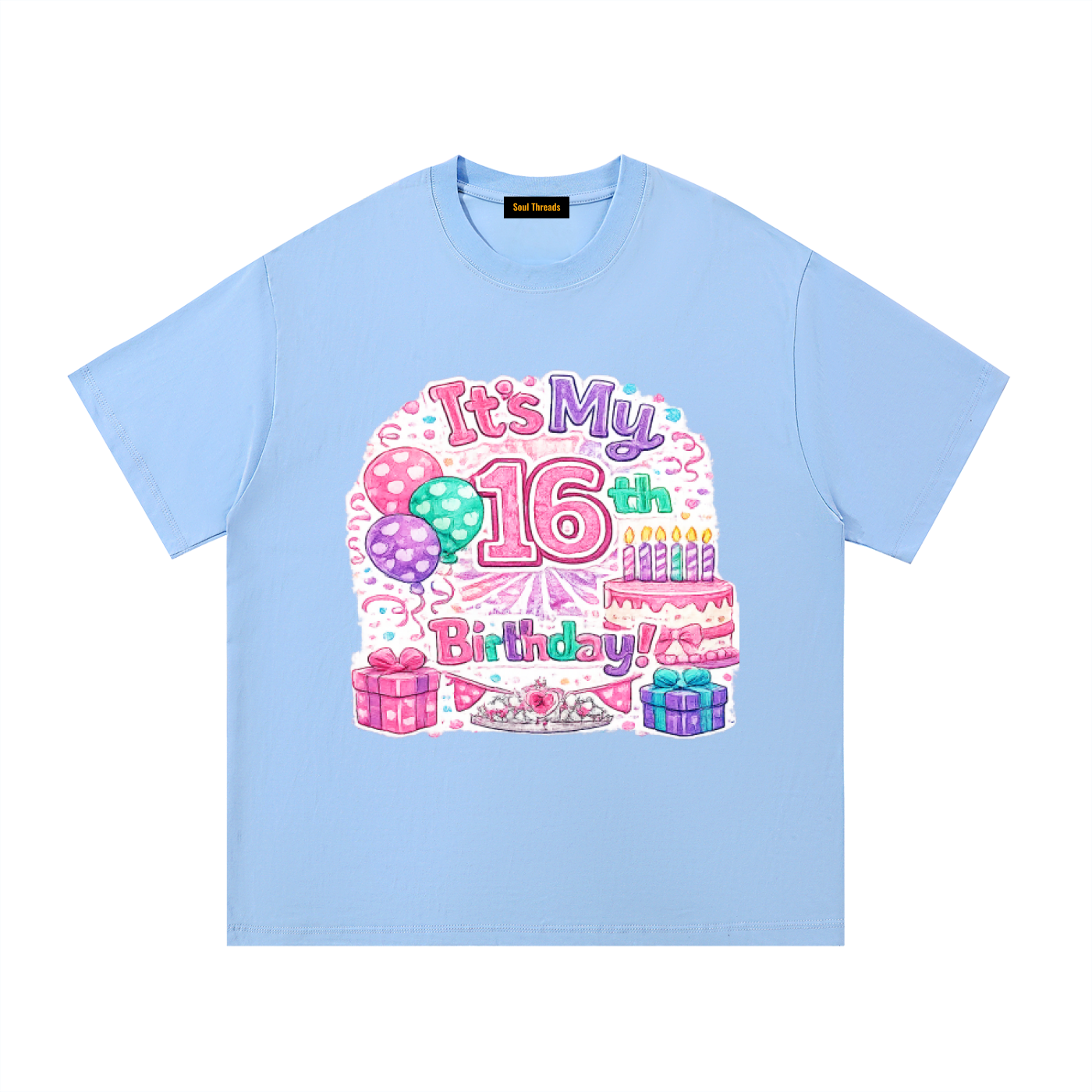 Young Womens 16th Birthday T-Shirt