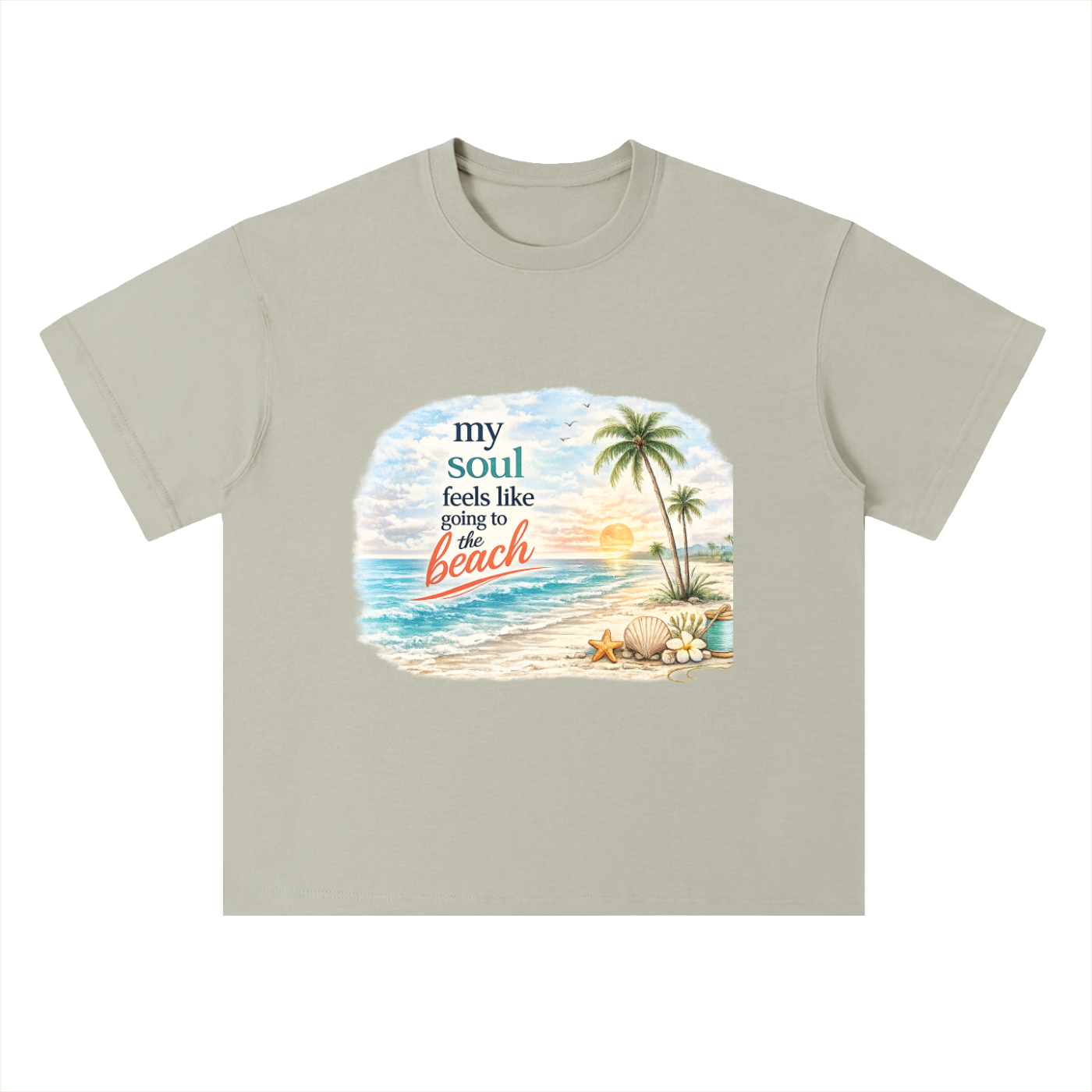 Heavyweight Beach T-Shirt