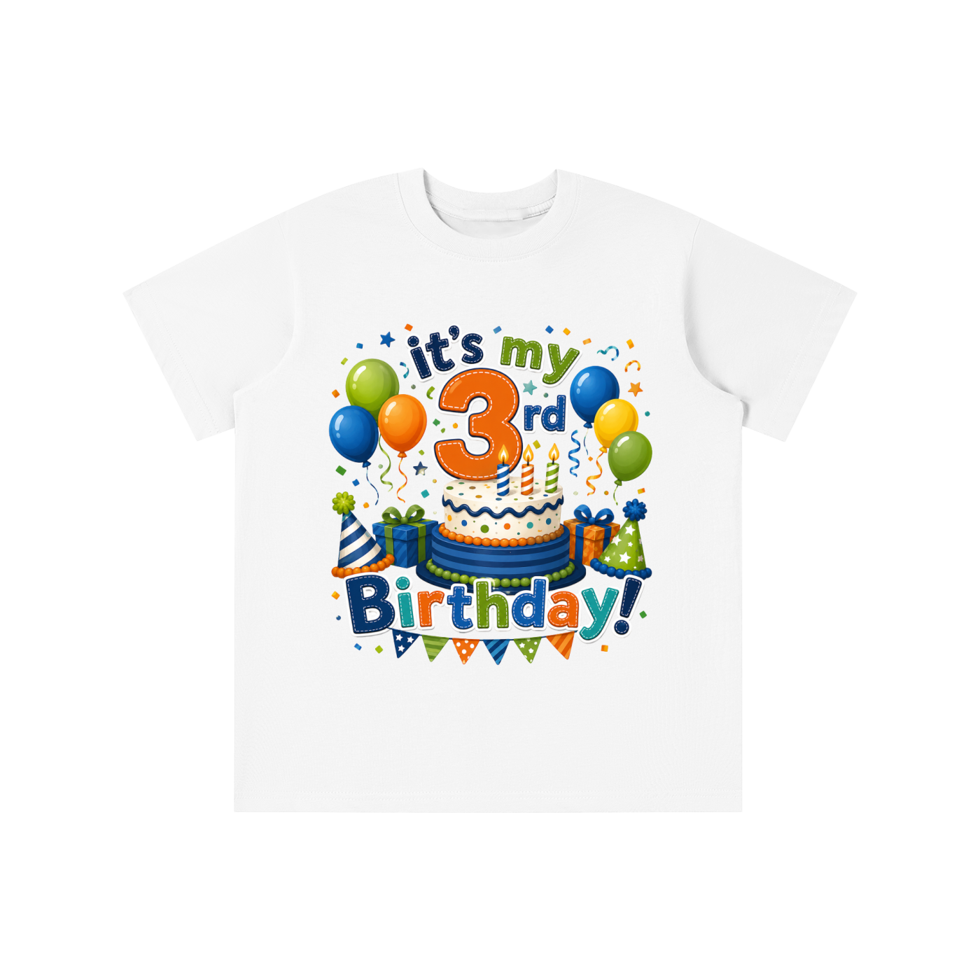 Boys 3rd Birthday T-shirt
