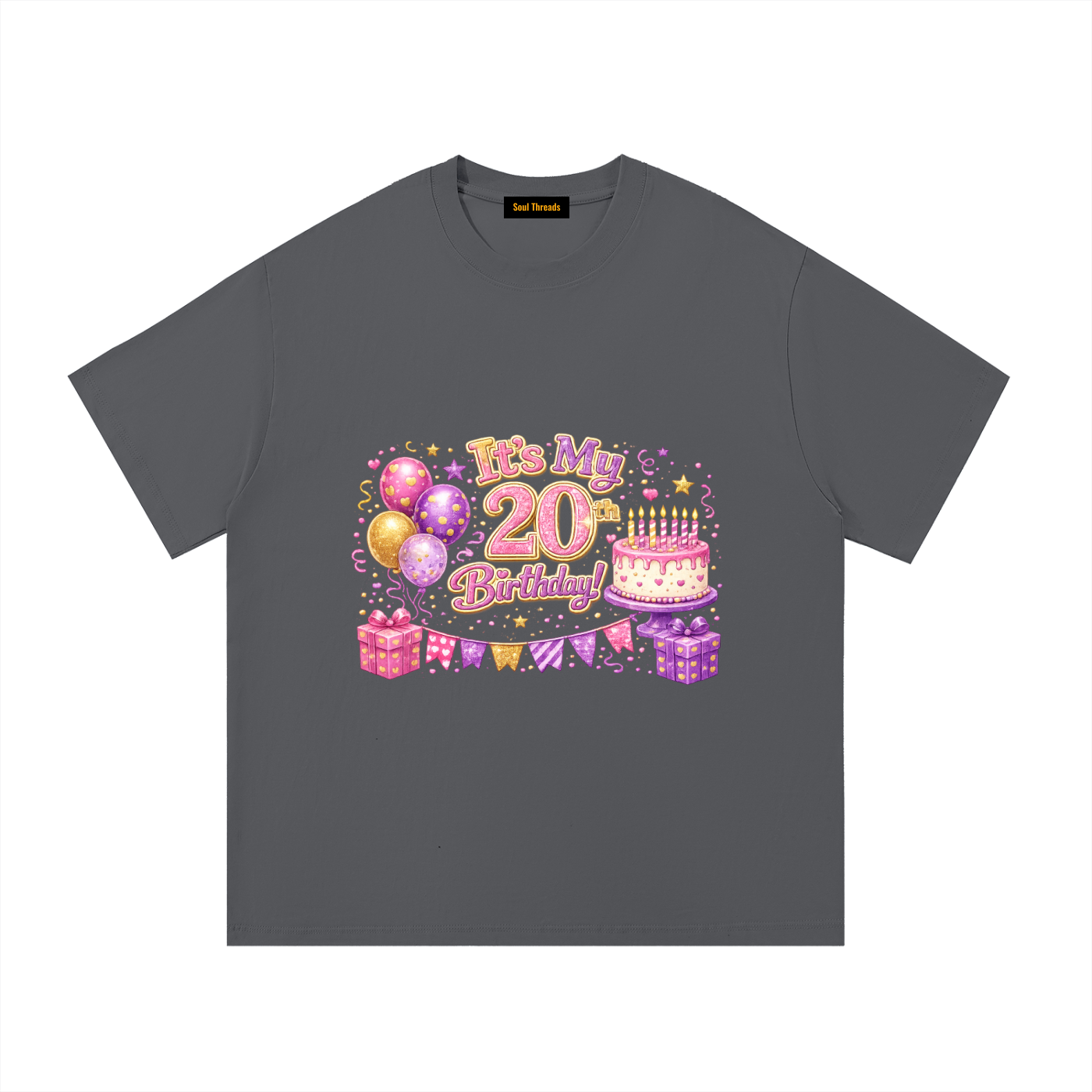 Young Womens 20th Birthday T-Shirt