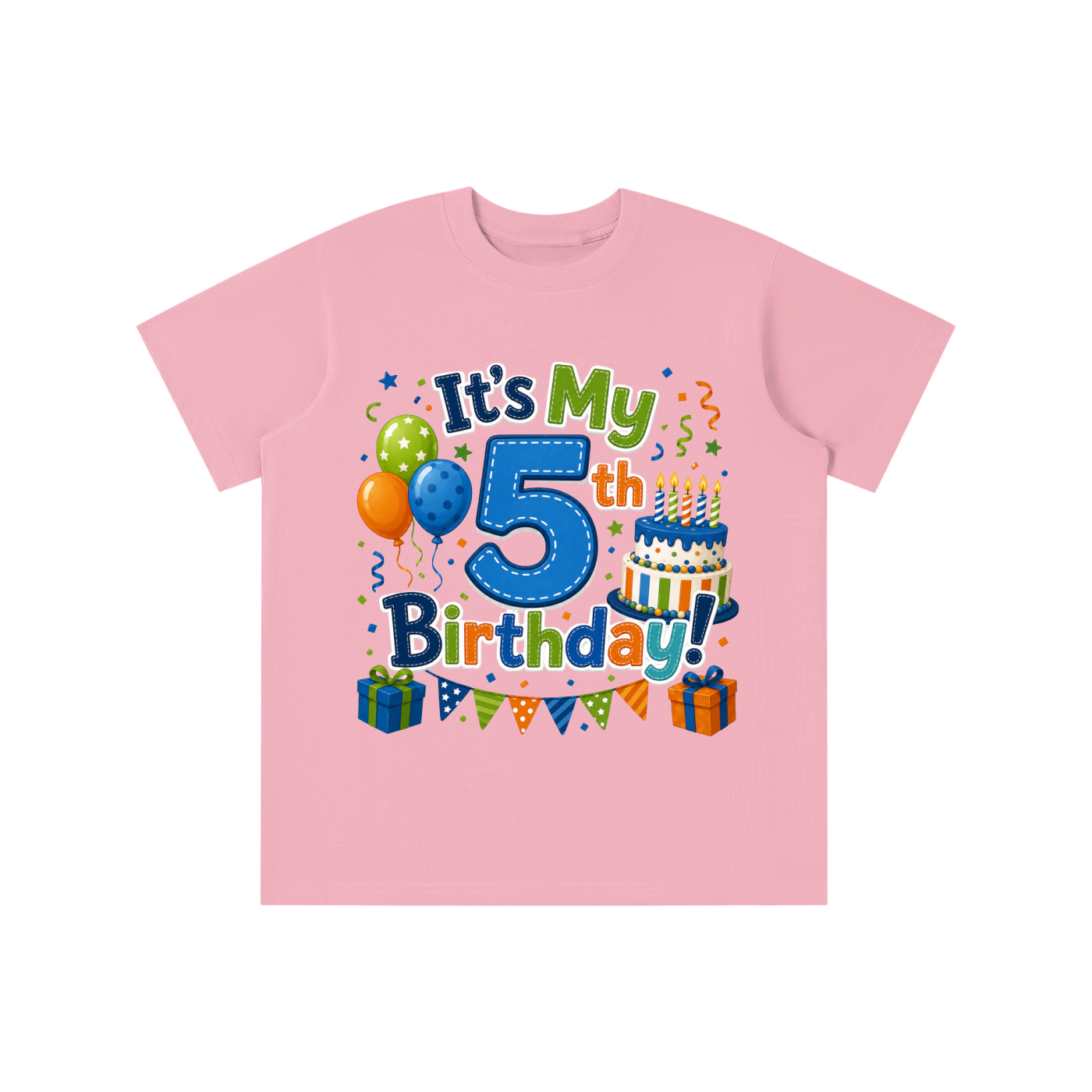 Boys 5th Birthday T-shirt