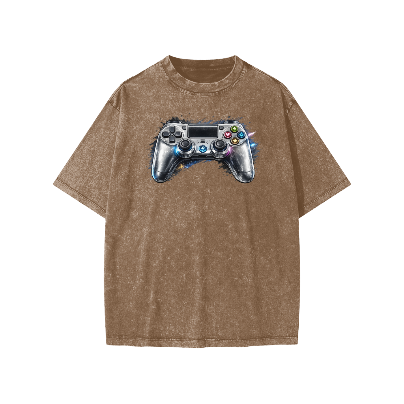 Washed Kids'  Gaming T-Shirt
