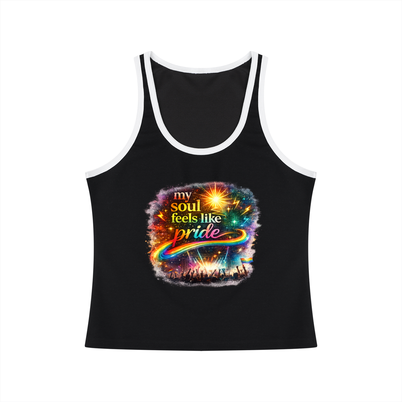 Women's Pride Cropped Tank Top