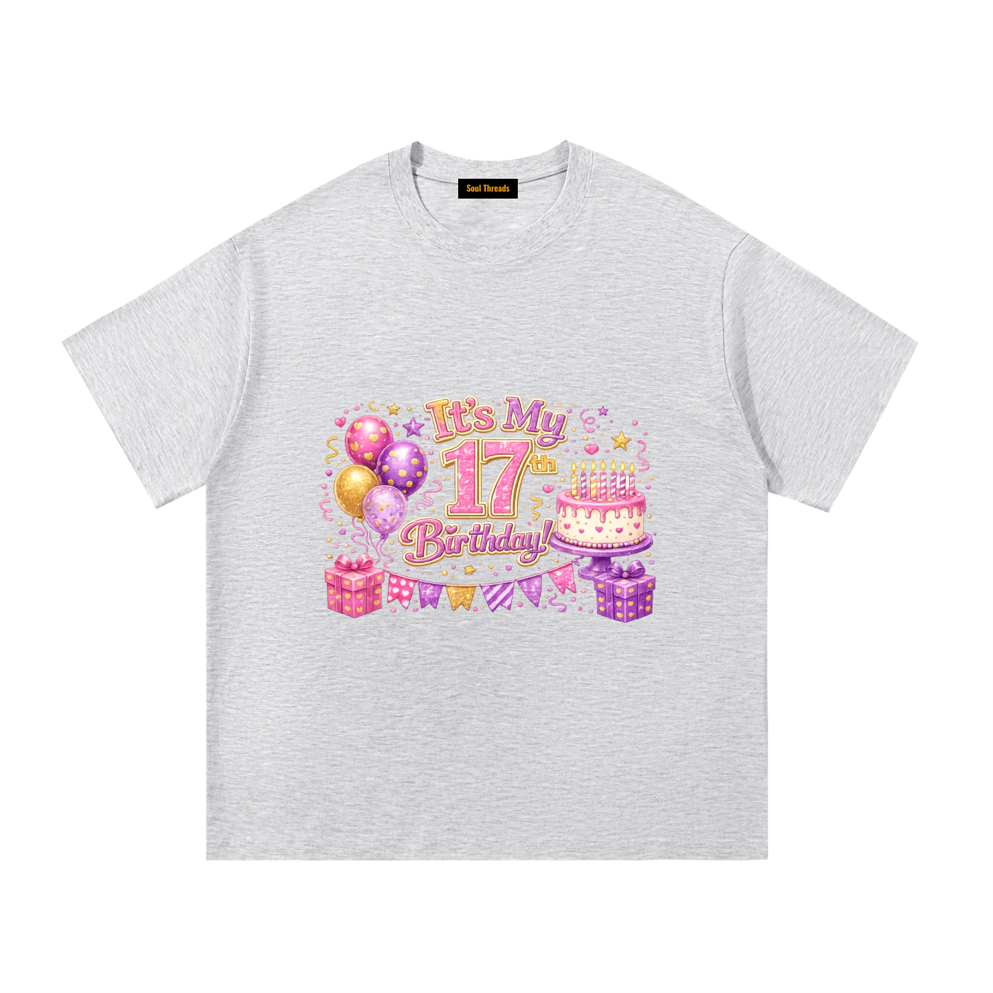 Young Womens 17th Birthday T-Shirt
