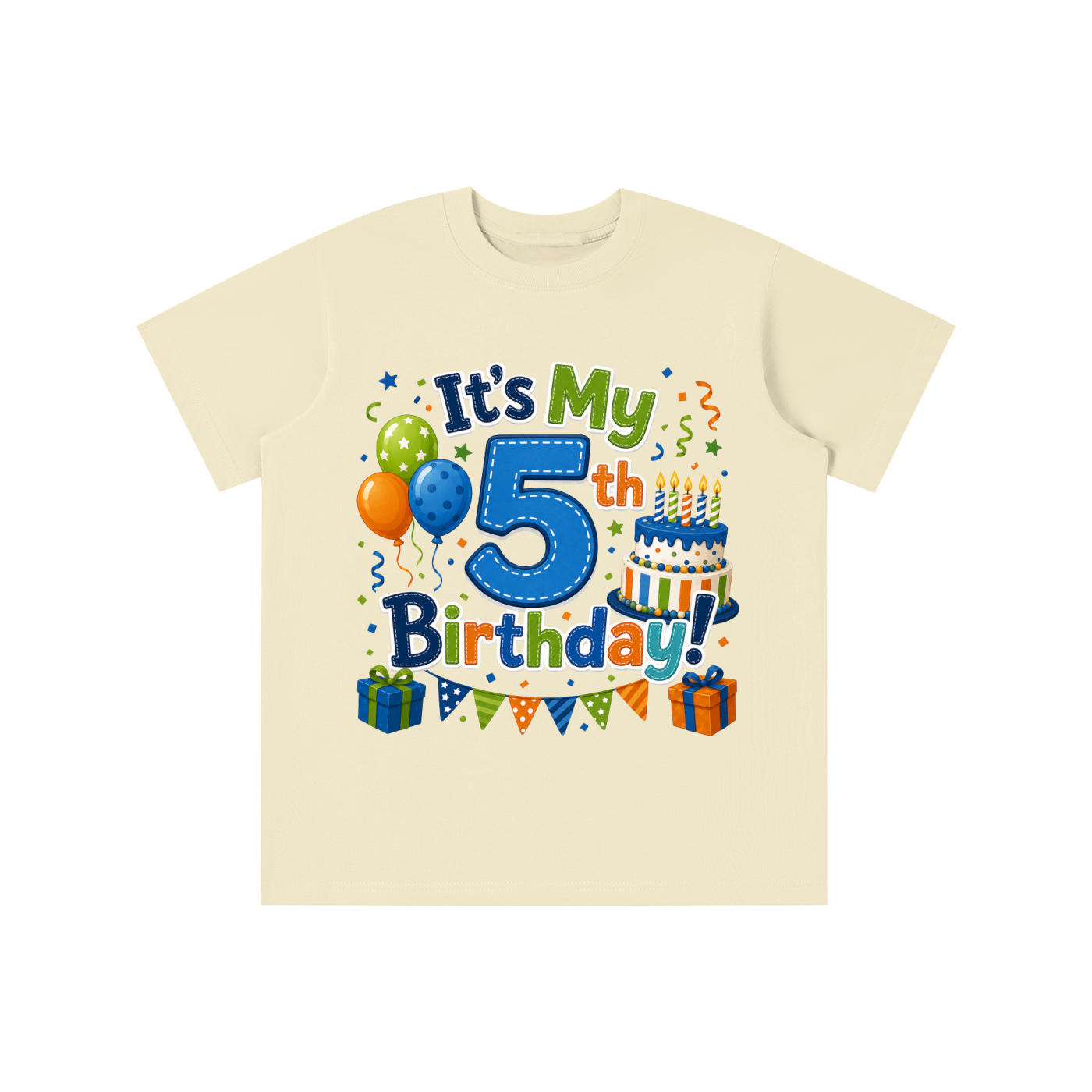 Boys 5th Birthday T-shirt