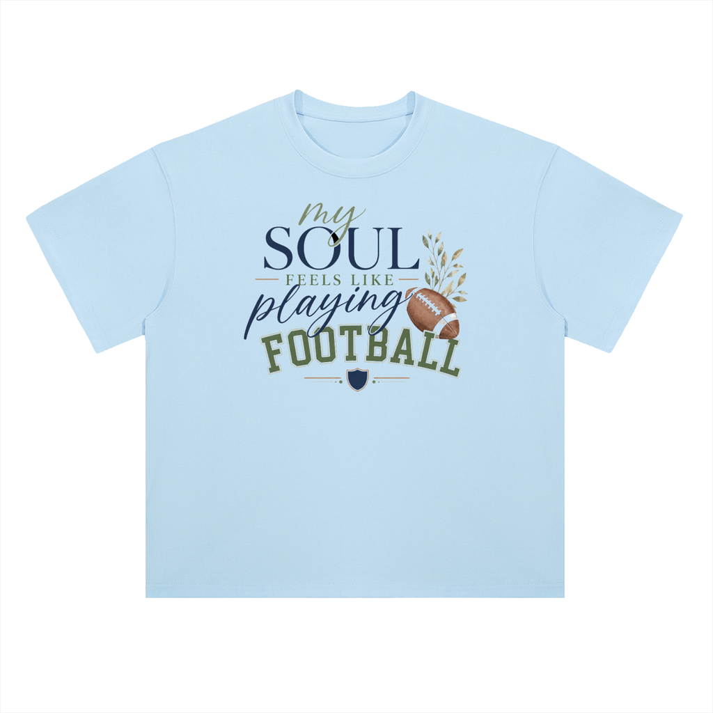 Heavyweight Football T-Shirt