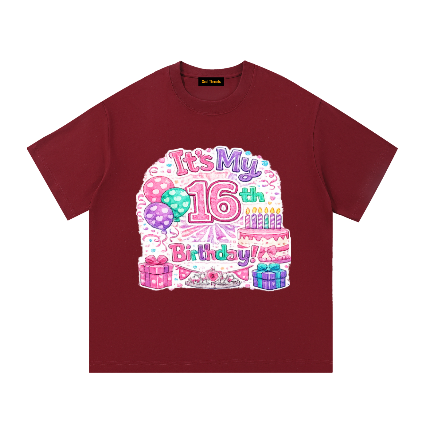 Young Womens 16th Birthday T-Shirt