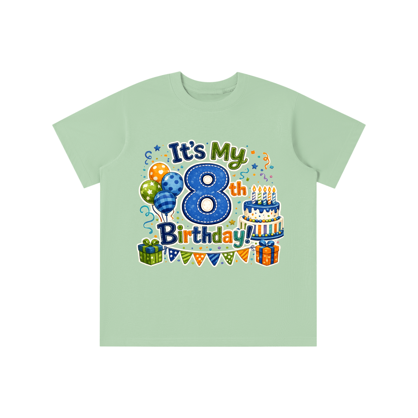 Boys 8th Birthday T-shirt