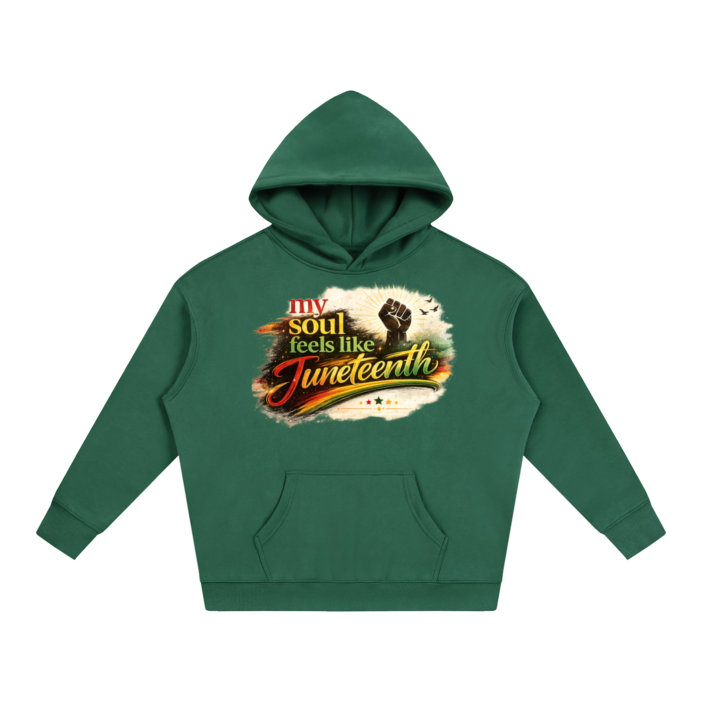 Fleeced Juneteenth Hoodie