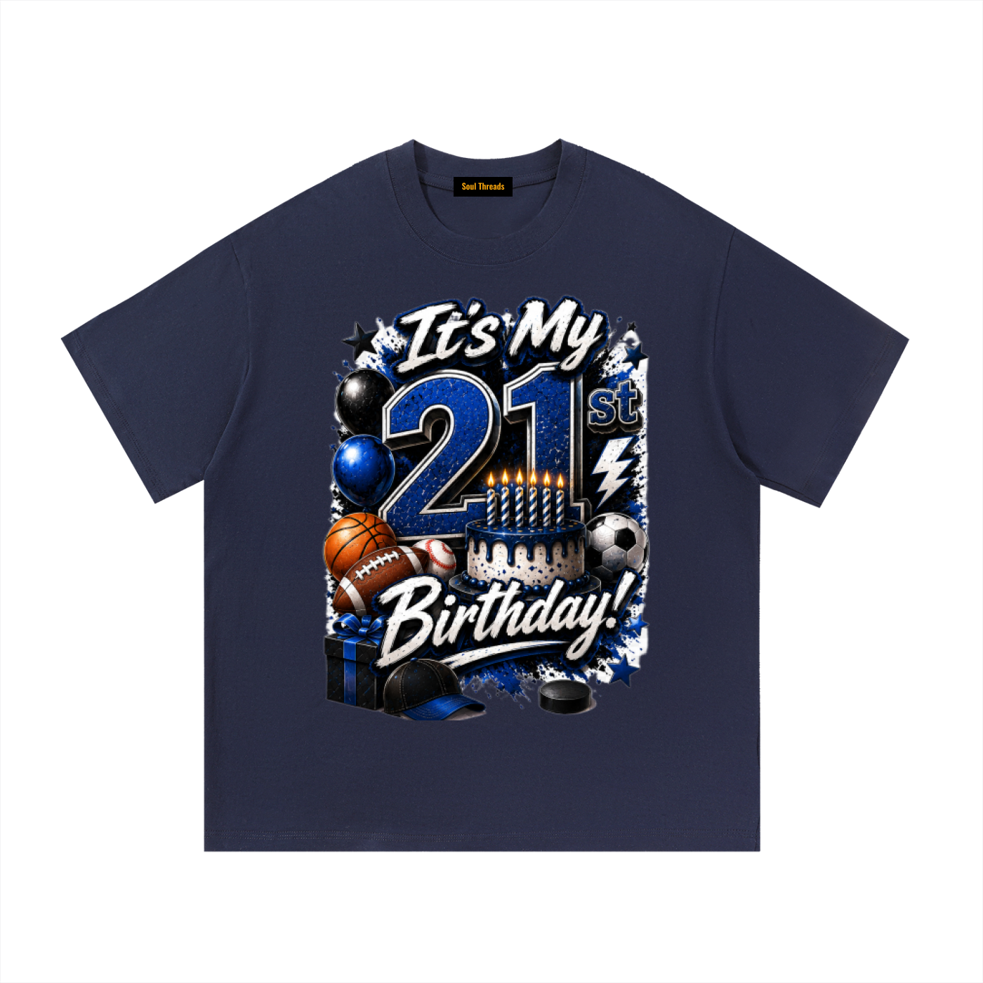 Young Mens 21st Birthday T-Shirt