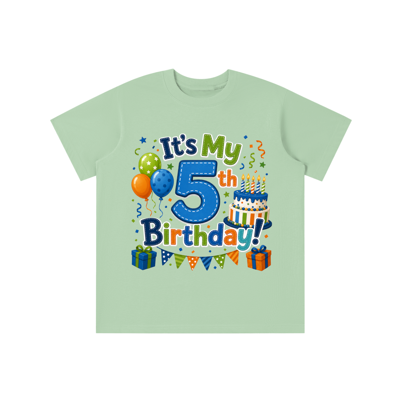 Boys 5th Birthday T-shirt