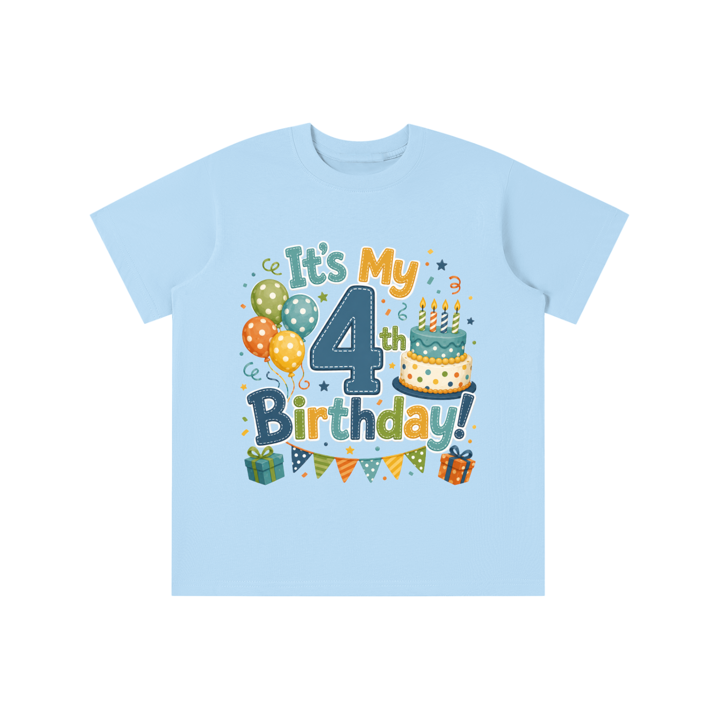 Boys 4th Birthday T-shirt