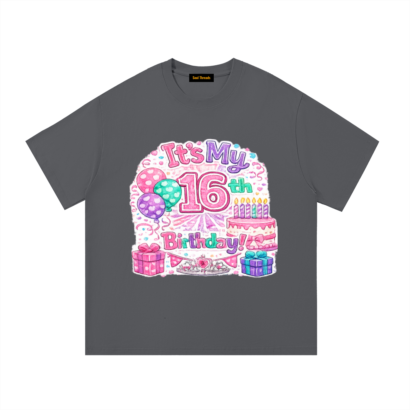 Young Womens 16th Birthday T-Shirt