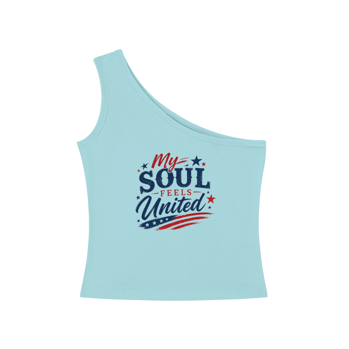 Women's One-Shoulder United T-Shirt
