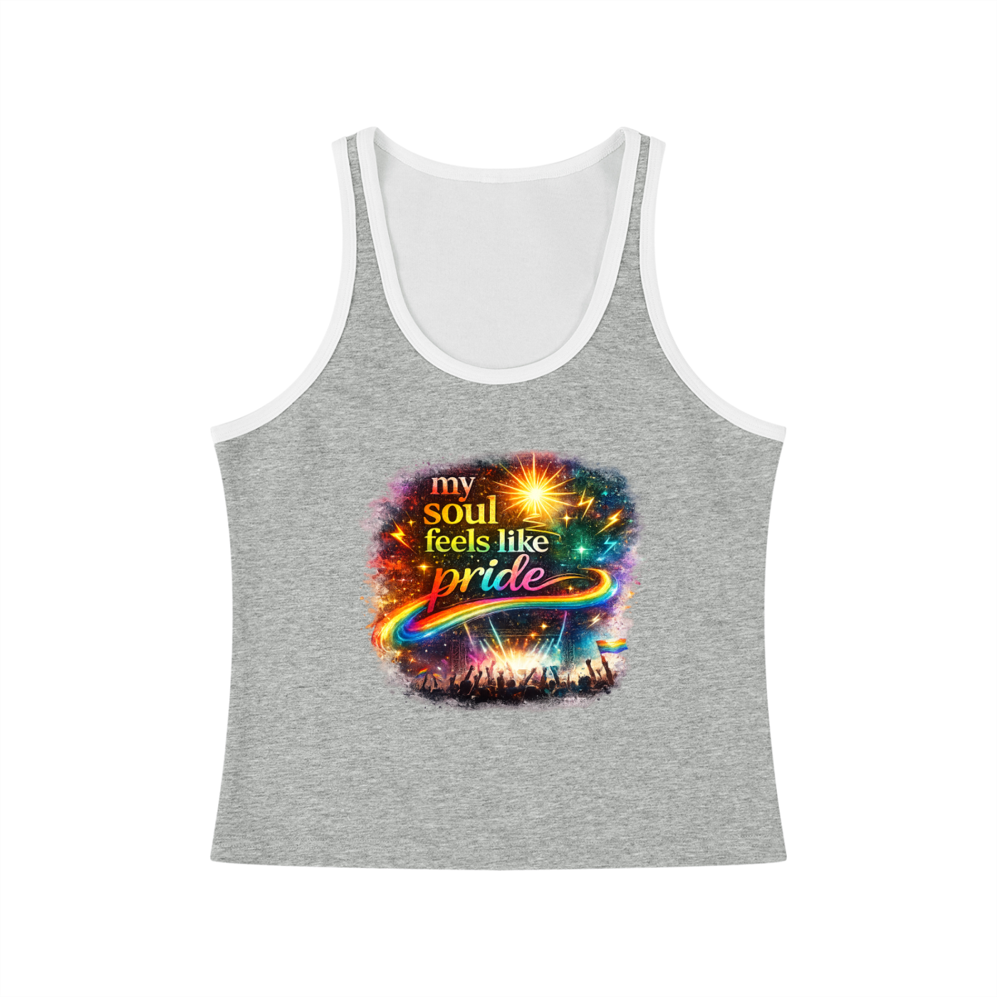 Women's Pride Cropped Tank Top