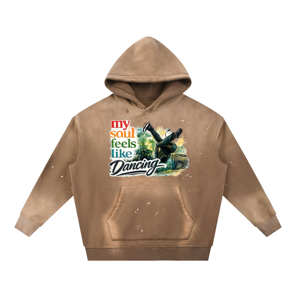 Frayed Dancing Hoodie