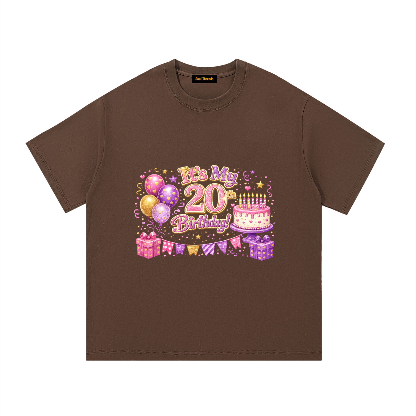 Young Womens 20th Birthday T-Shirt