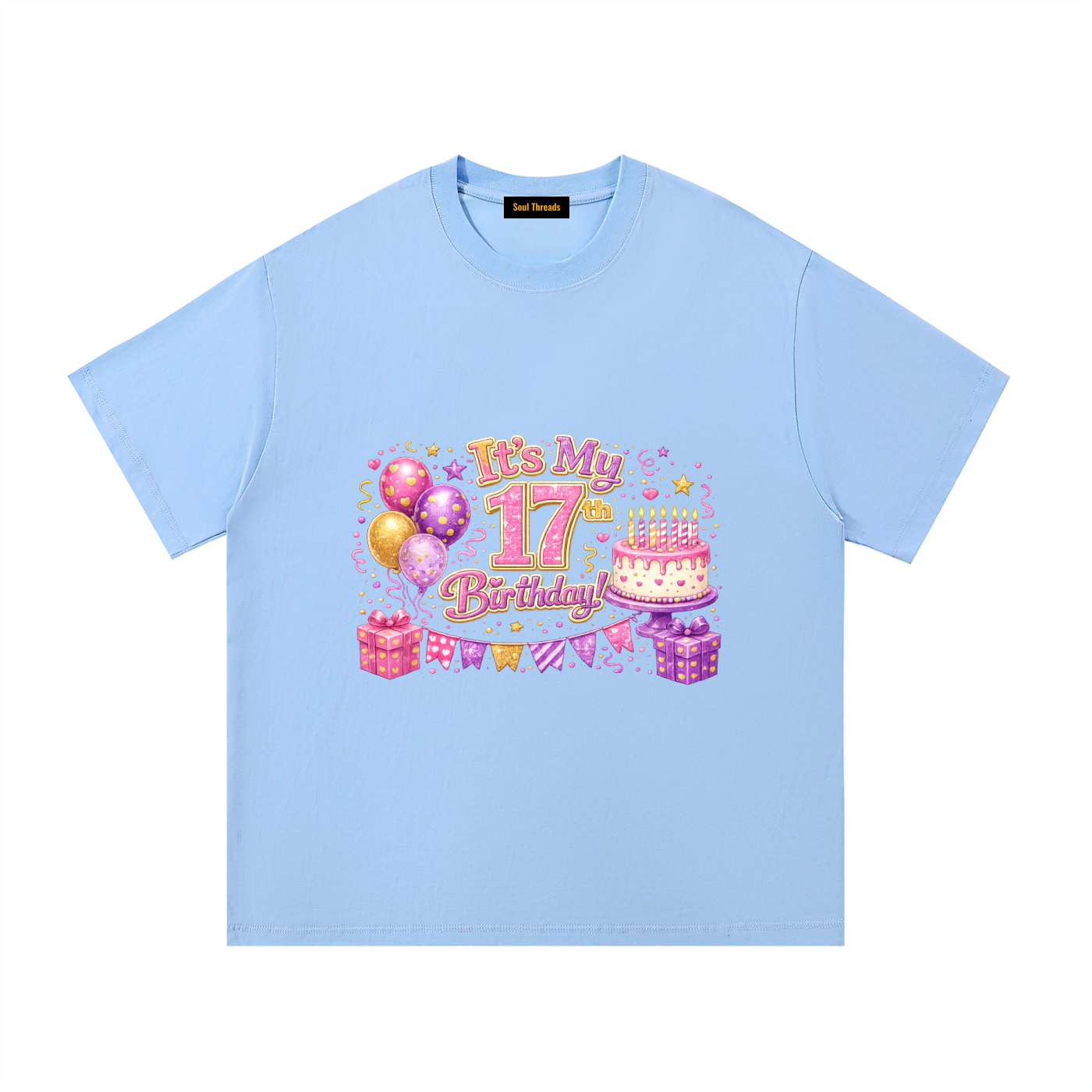 Young Womens 17th Birthday T-Shirt