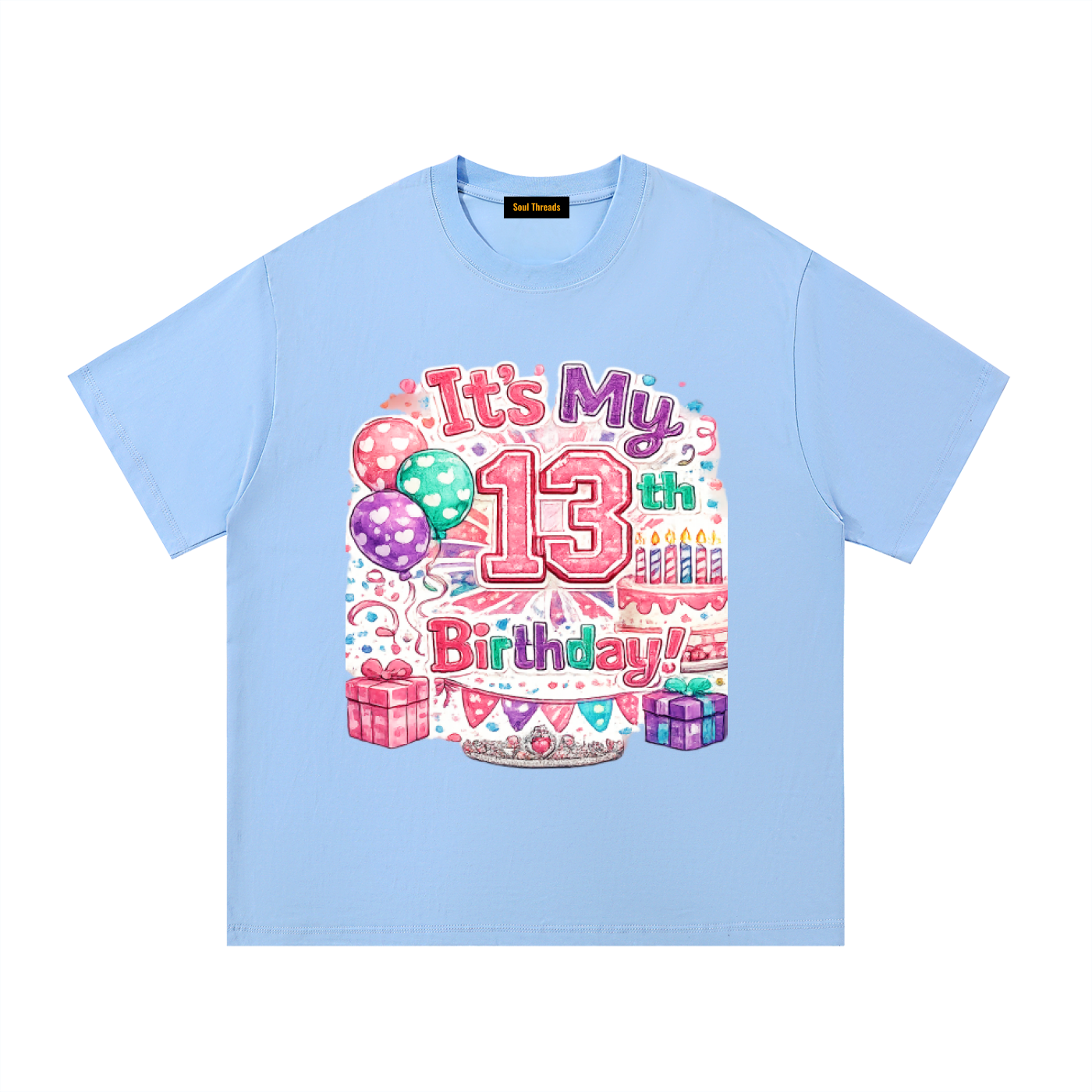 Young Womens 13th Birthday T-Shirt