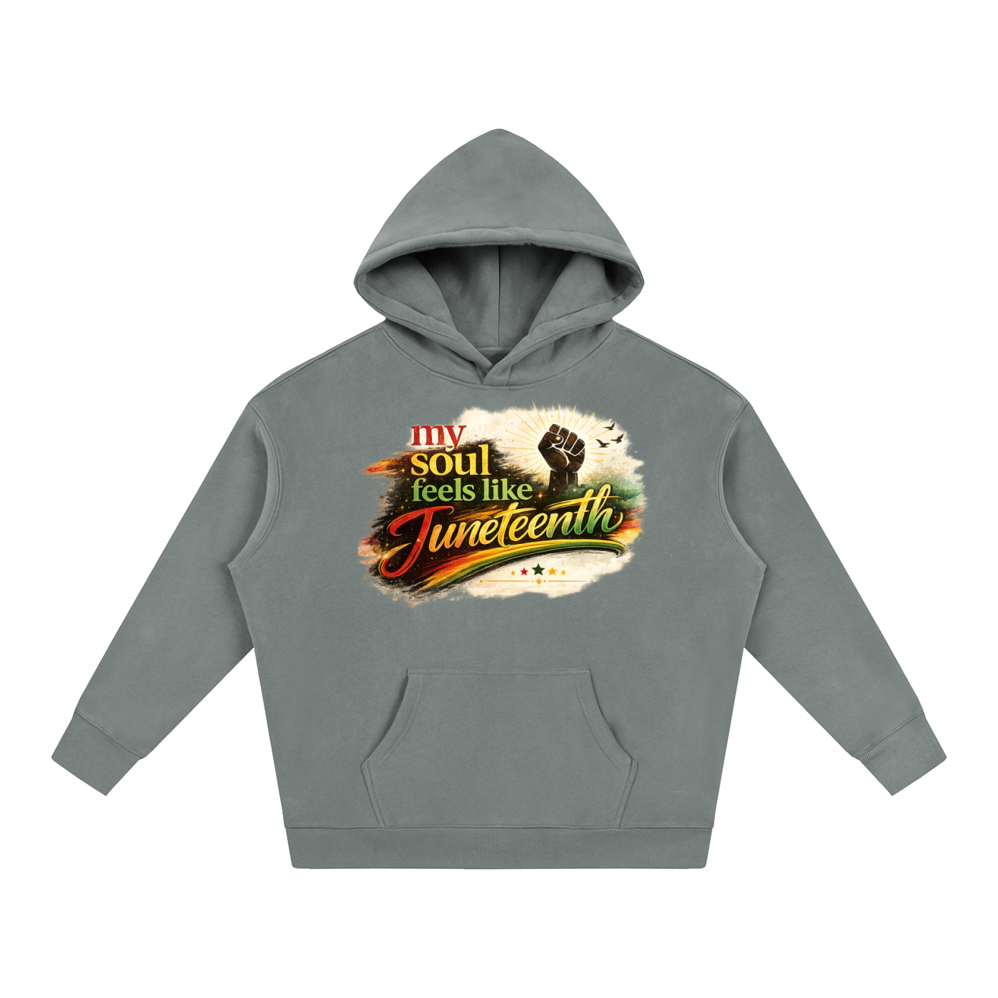 Fleeced Juneteenth Hoodie