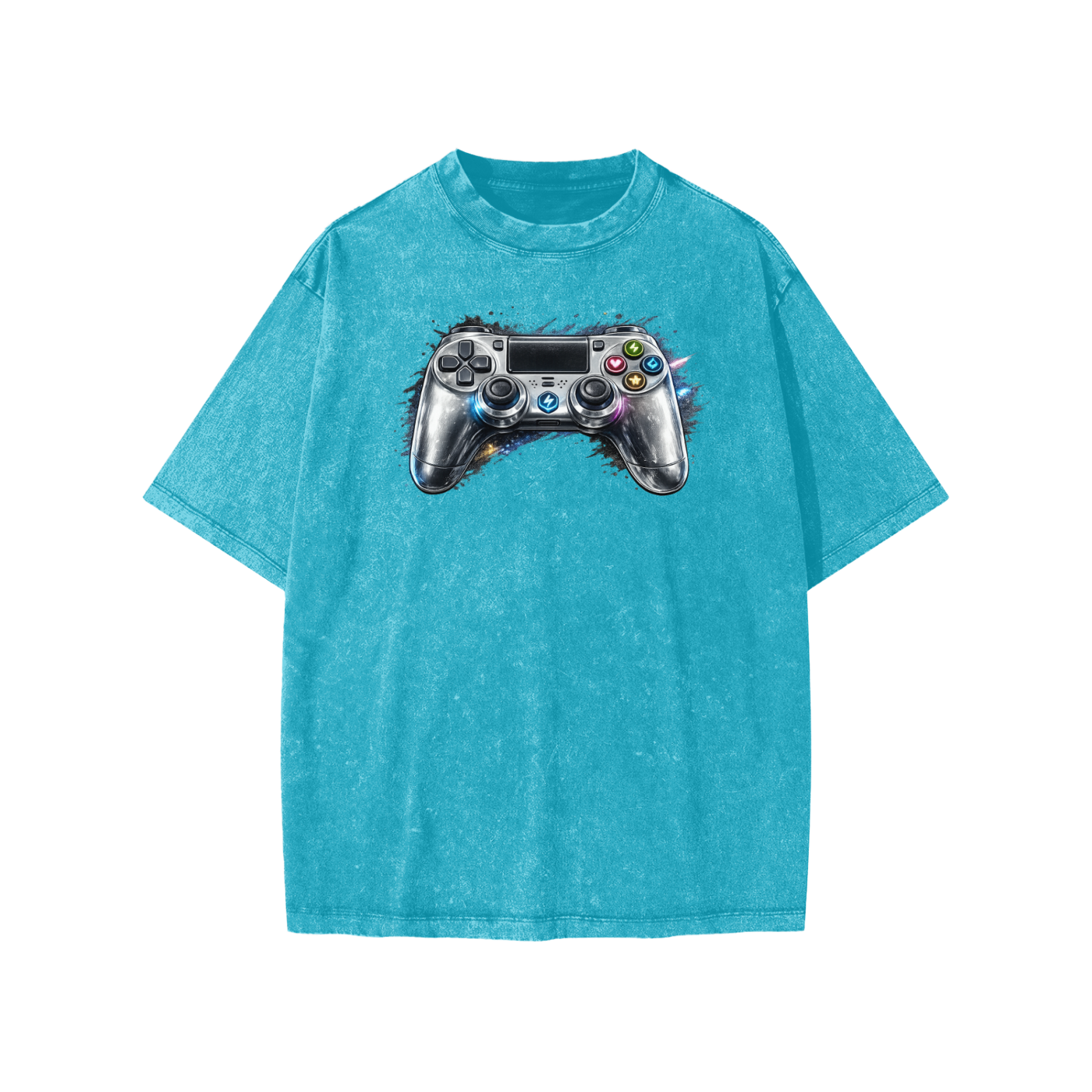Washed Kids'  Gaming T-Shirt