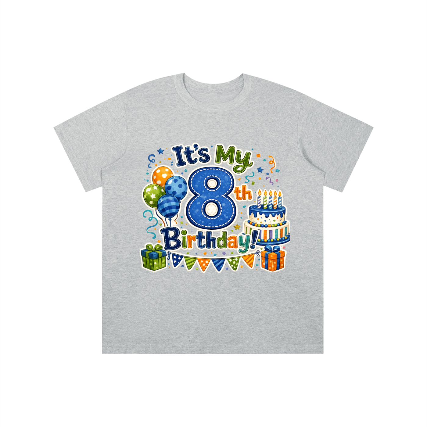 Boys 8th Birthday T-shirt