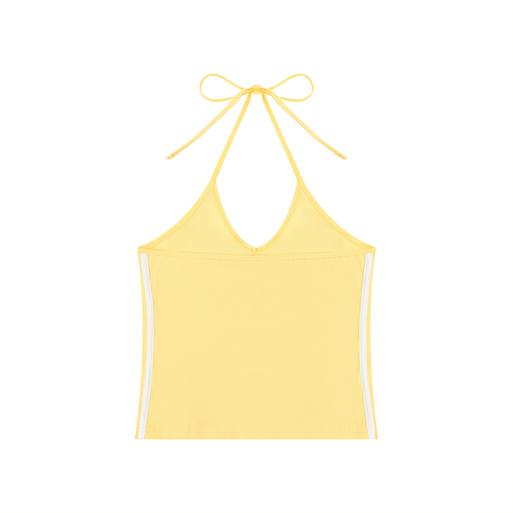 Women's Beach Halter Crop Tank Top