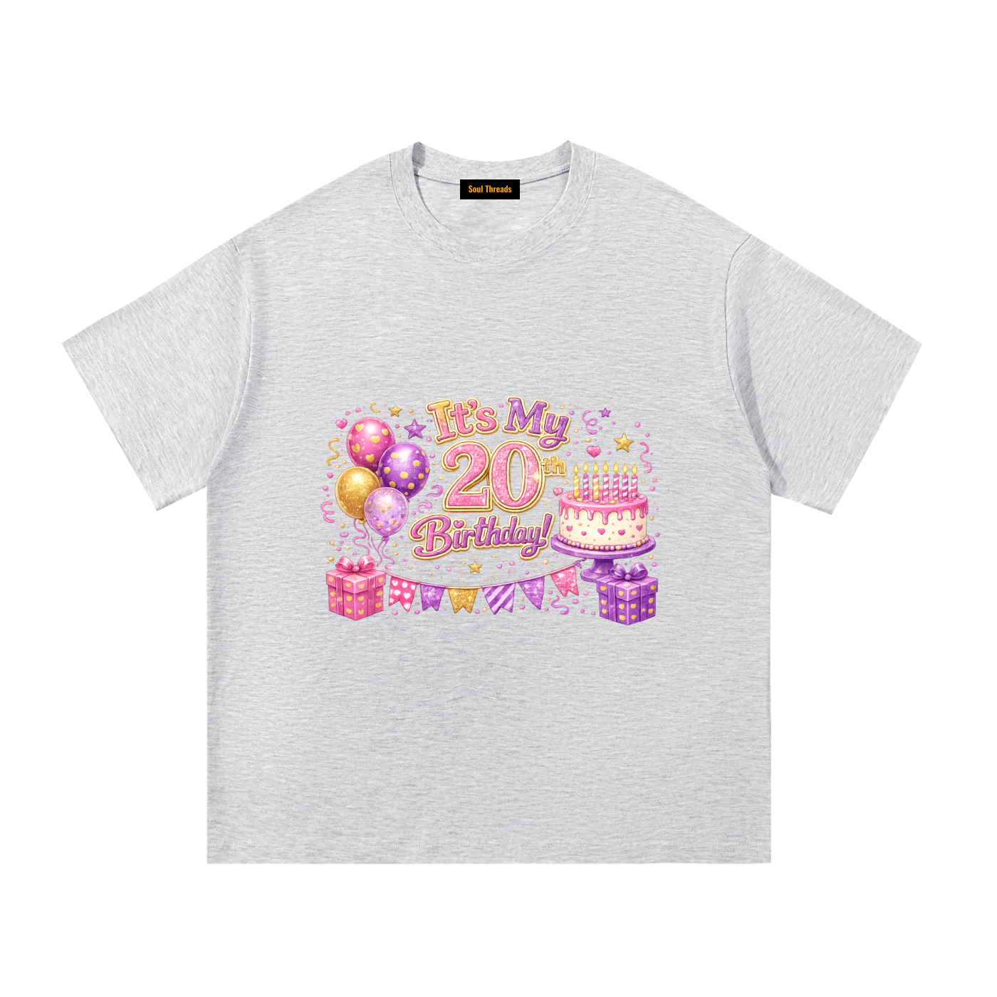 Young Womens 20th Birthday T-Shirt