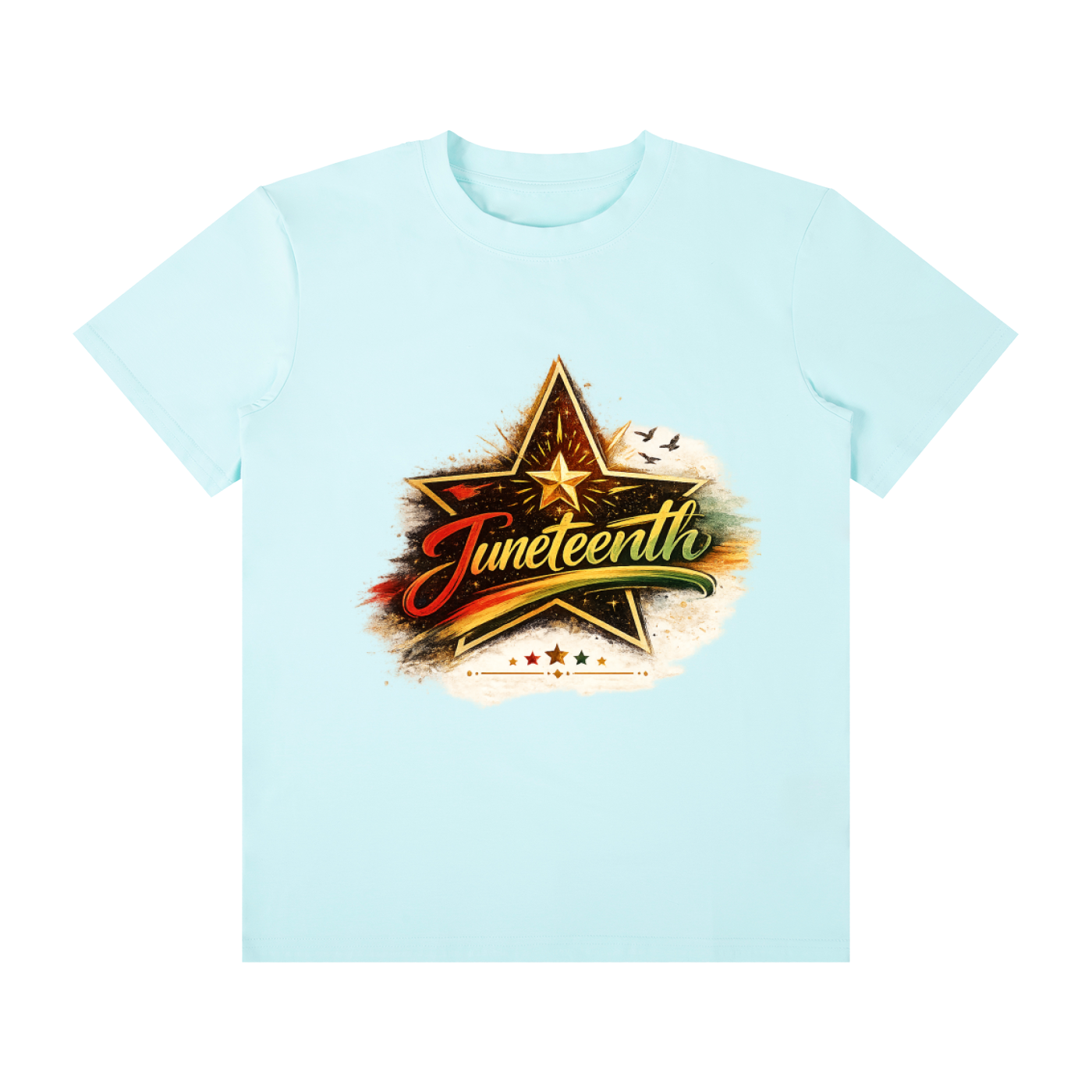 Crew Neck Juneteenth T-Shirt