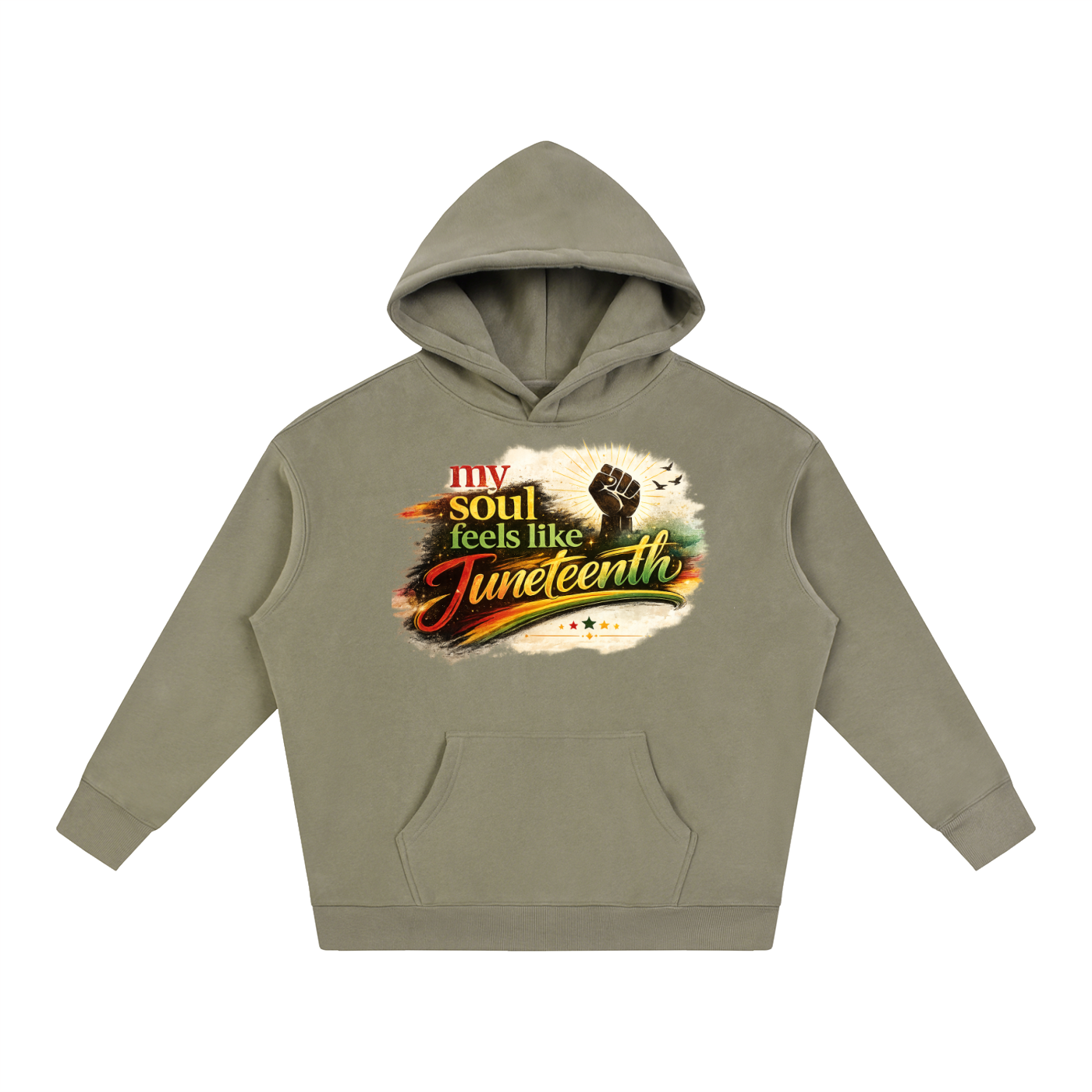 Fleeced Juneteenth Hoodie