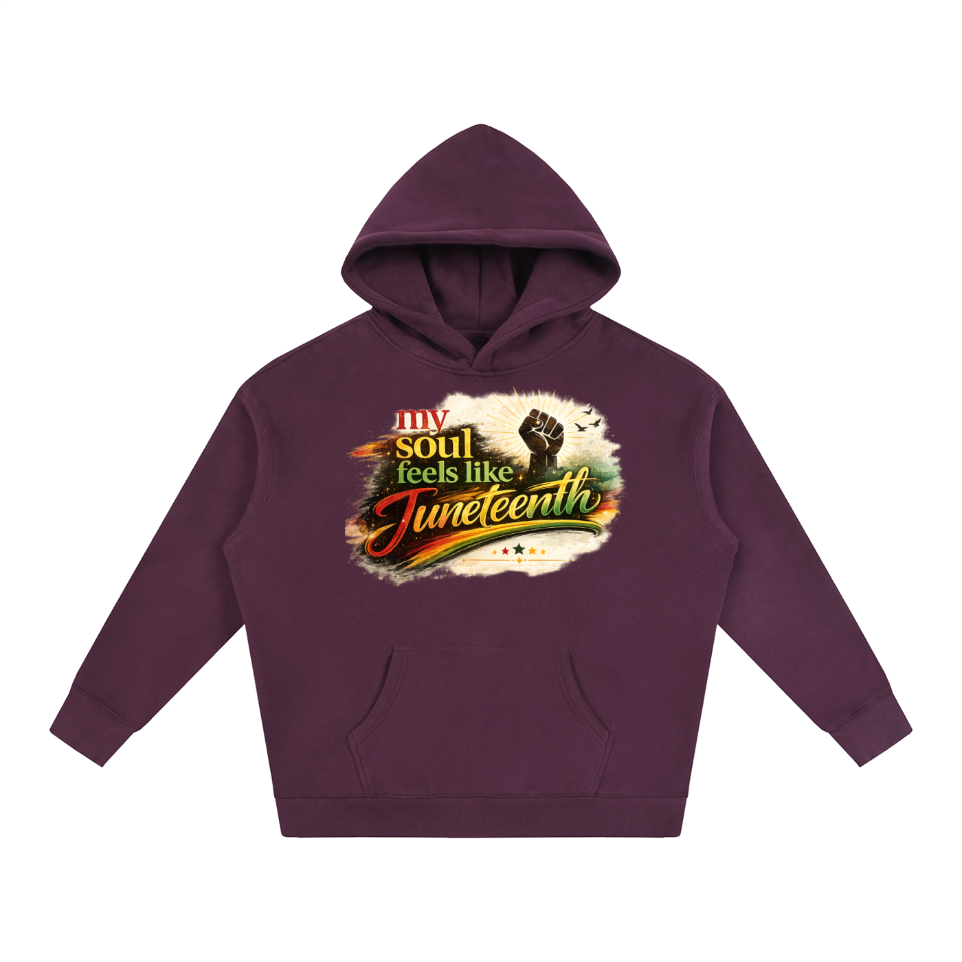 Fleeced Juneteenth Hoodie
