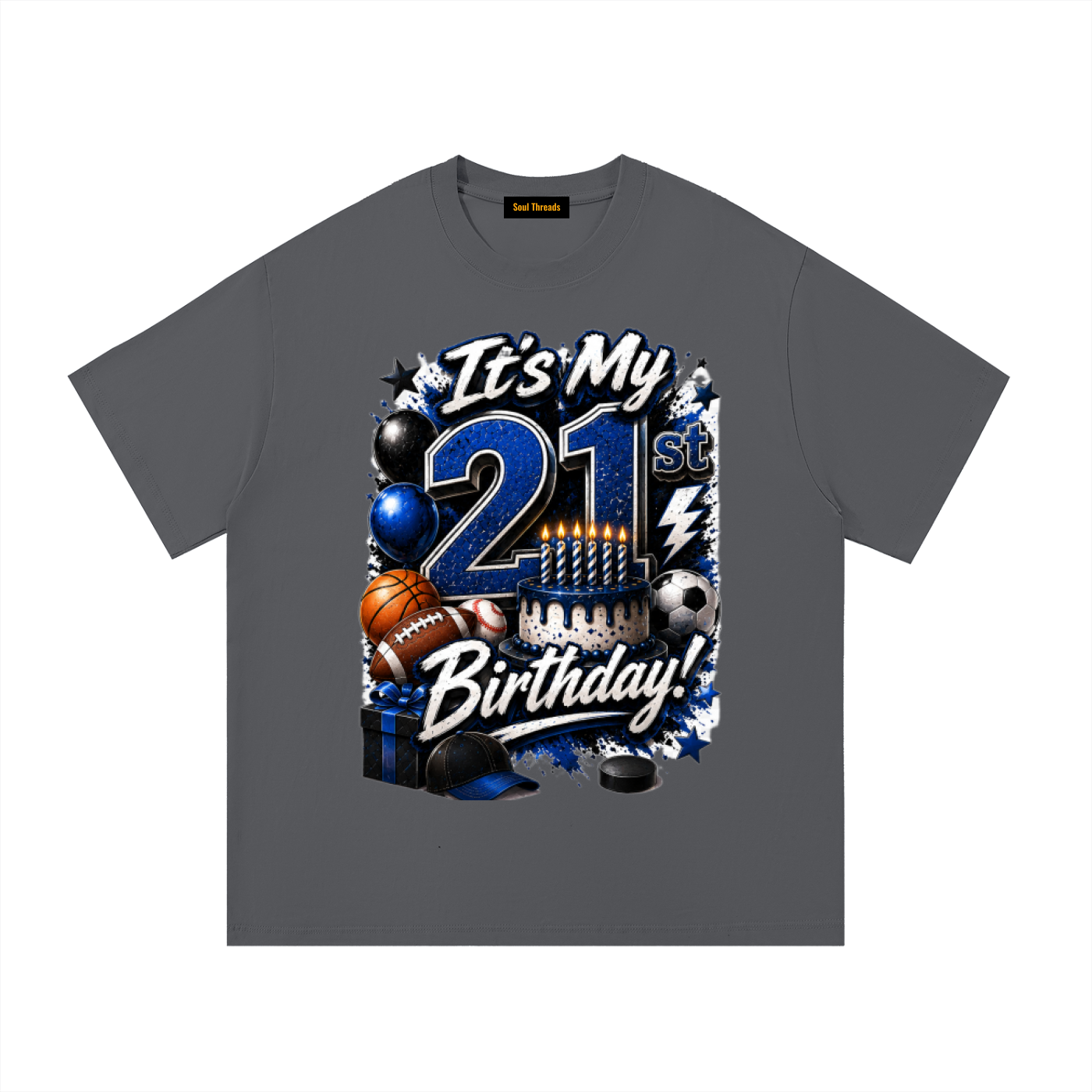Young Mens 21st Birthday T-Shirt