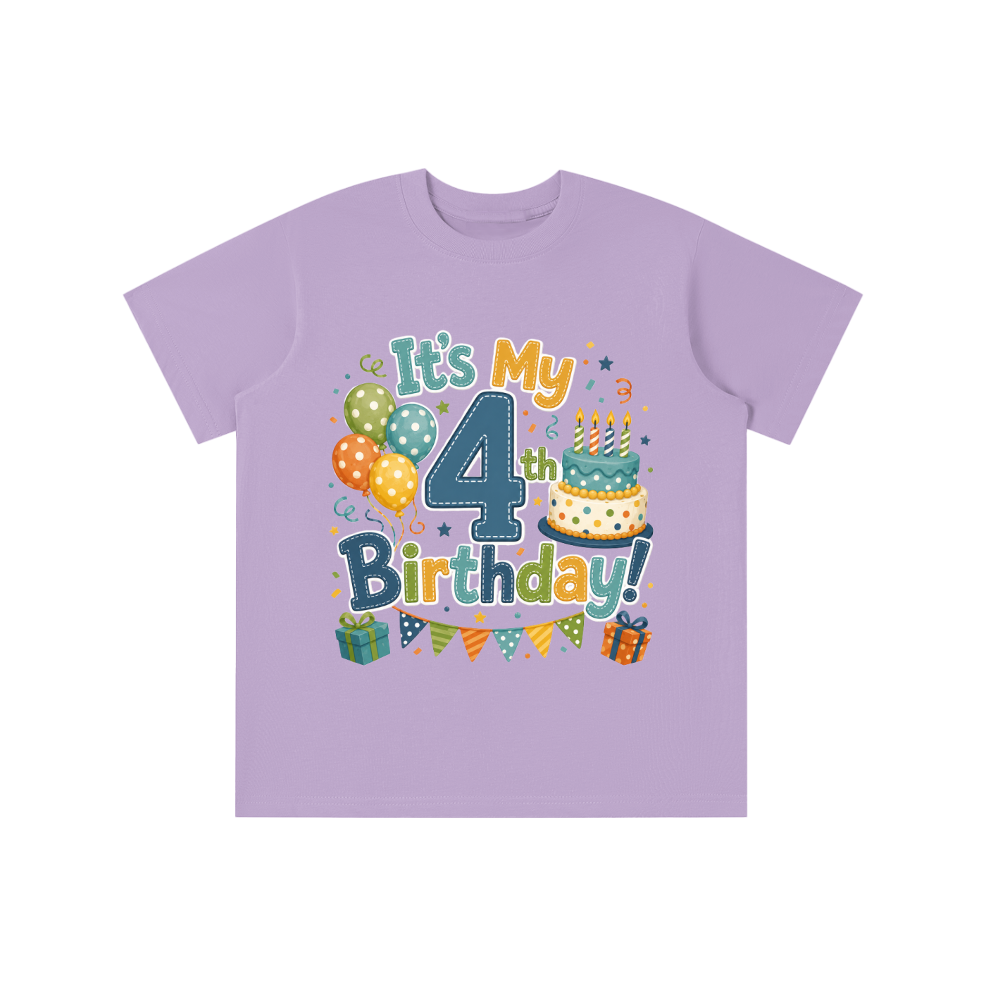 Boys 4th Birthday T-shirt