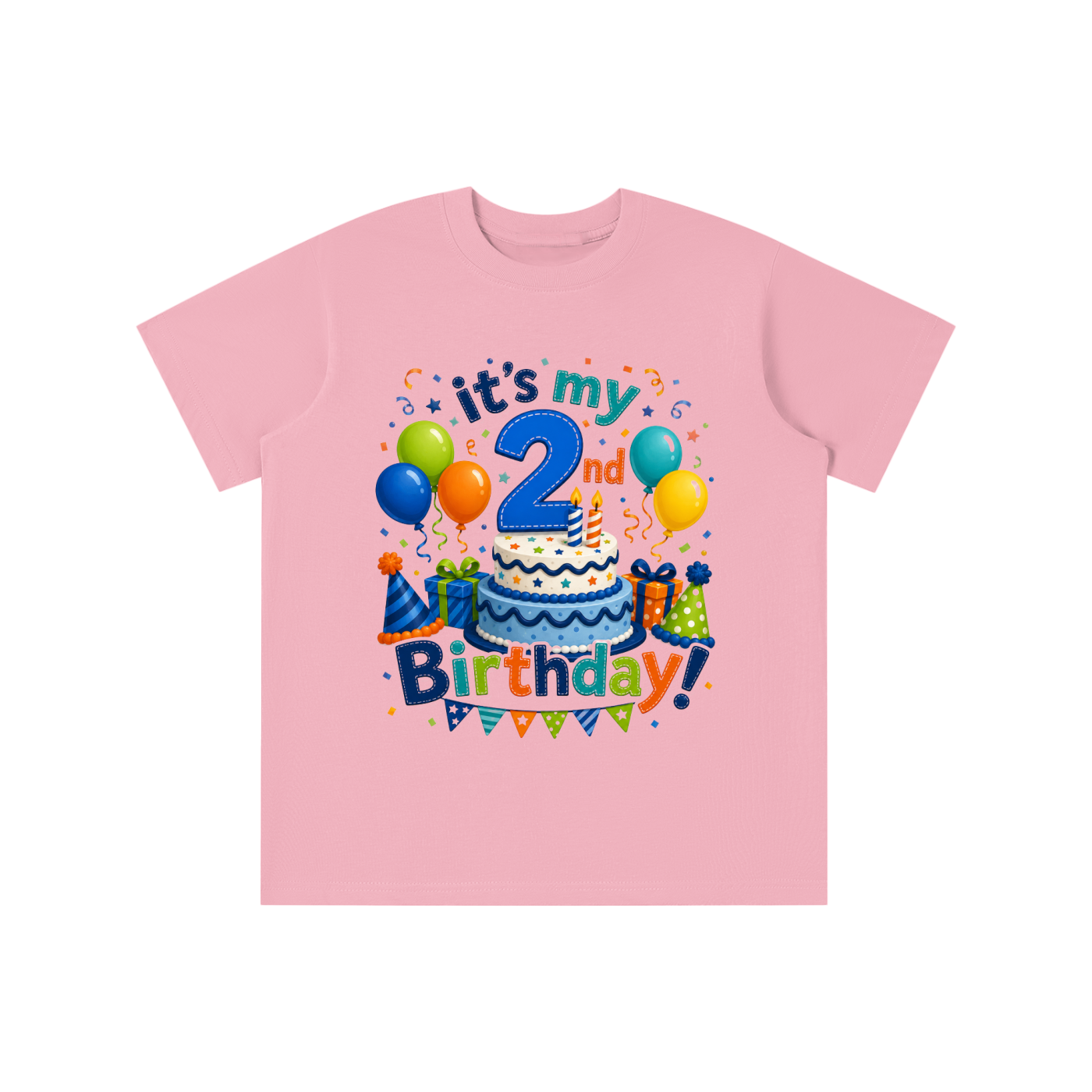 Boys 2nd Birthday T-shirt