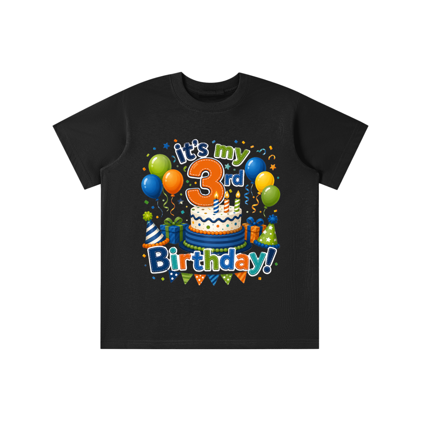 Boys 3rd Birthday T-shirt