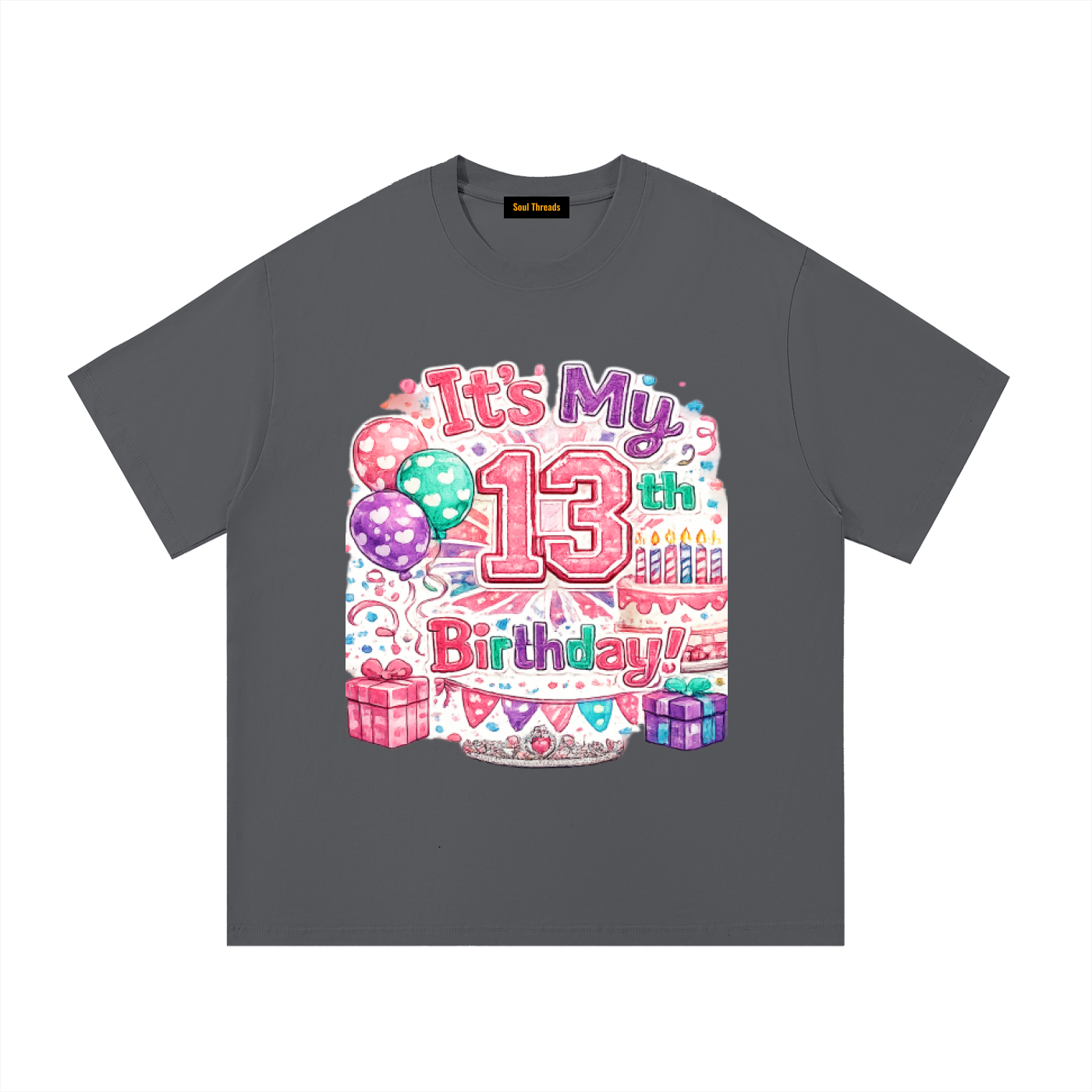 Young Womens 13th Birthday T-Shirt