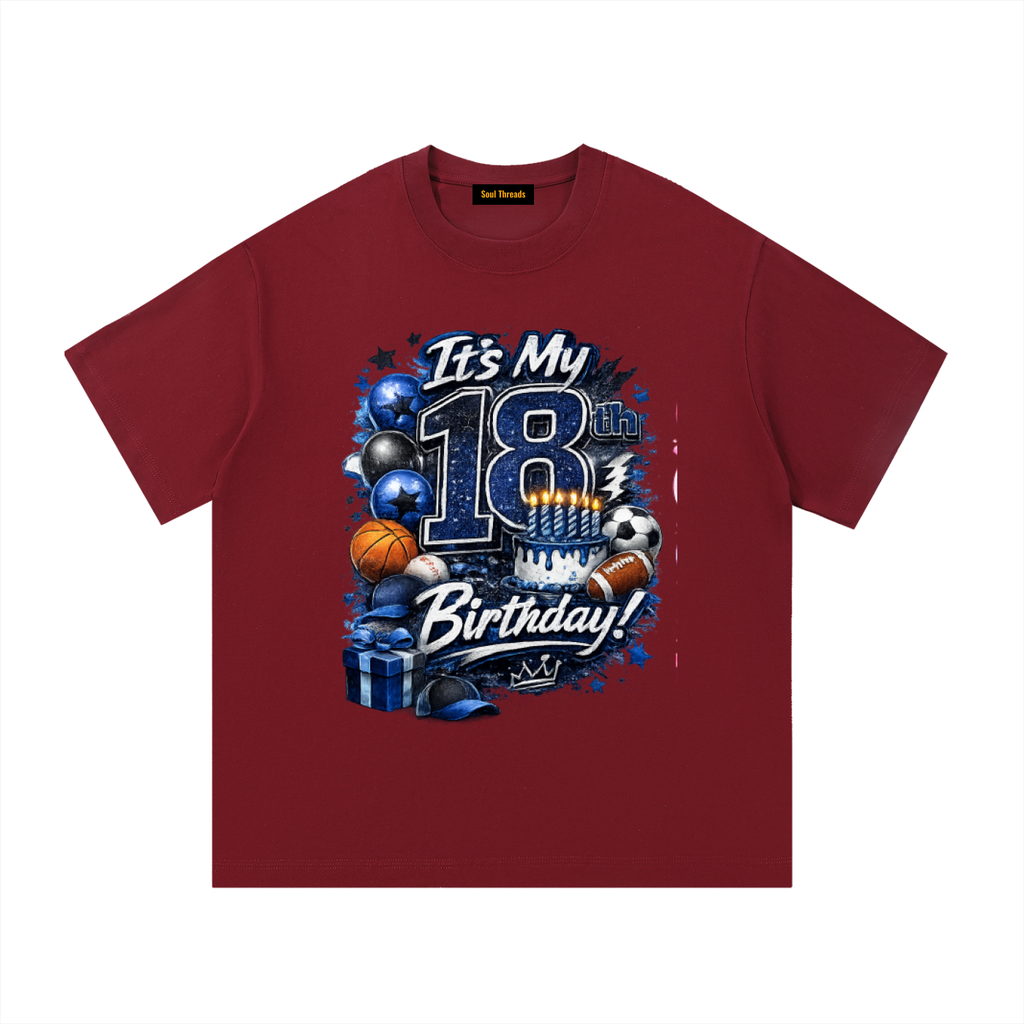 Young Mens 18th BIrthday T-Shirt