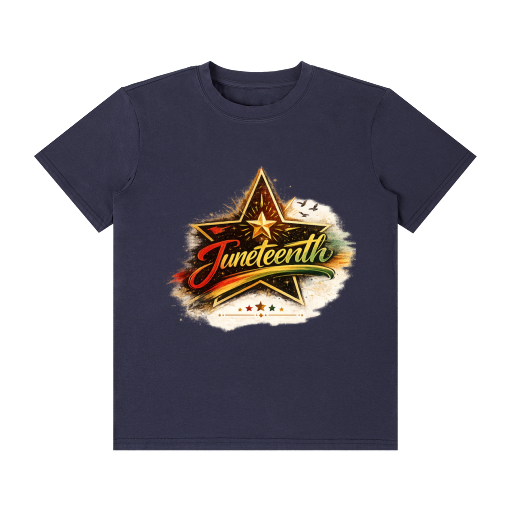 Crew Neck Juneteenth T-Shirt